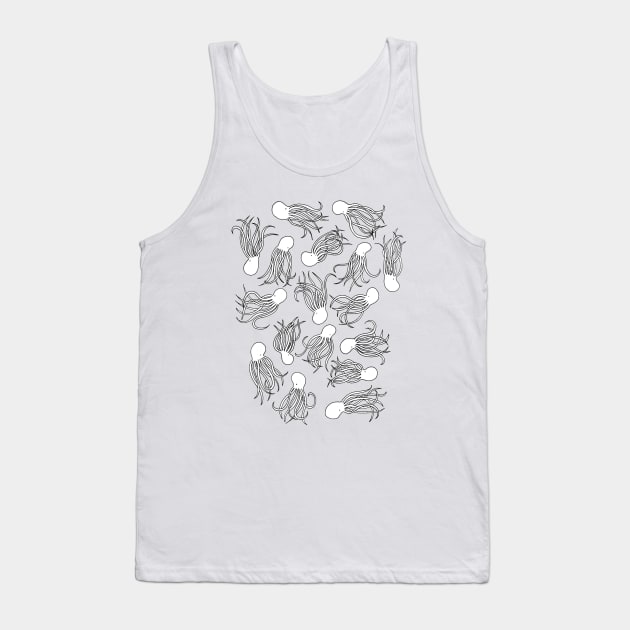 Squids Tank Top by Beth Thompson Art